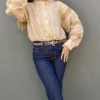 Camisa broderie