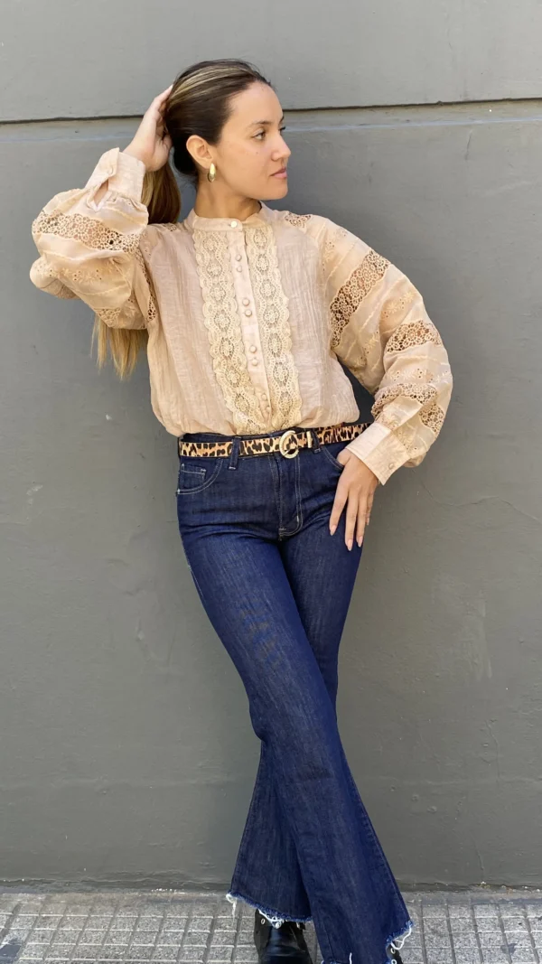 Camisa broderie