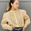 Camisa broderie