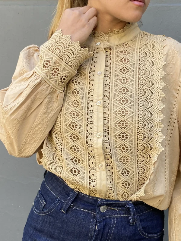 Camisa broderie