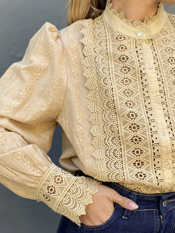Camisa broderie