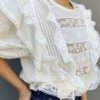 Blusa broderie