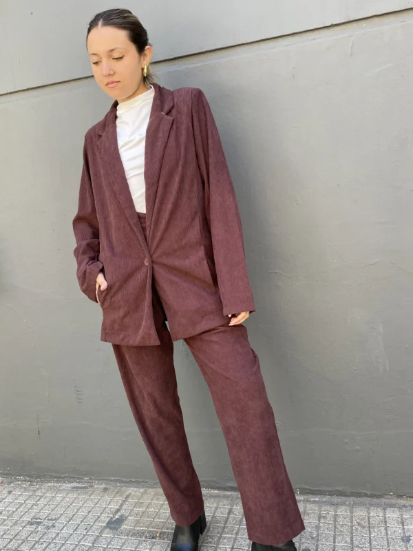 Blazer corderoi
