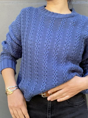 Sweater trenzas